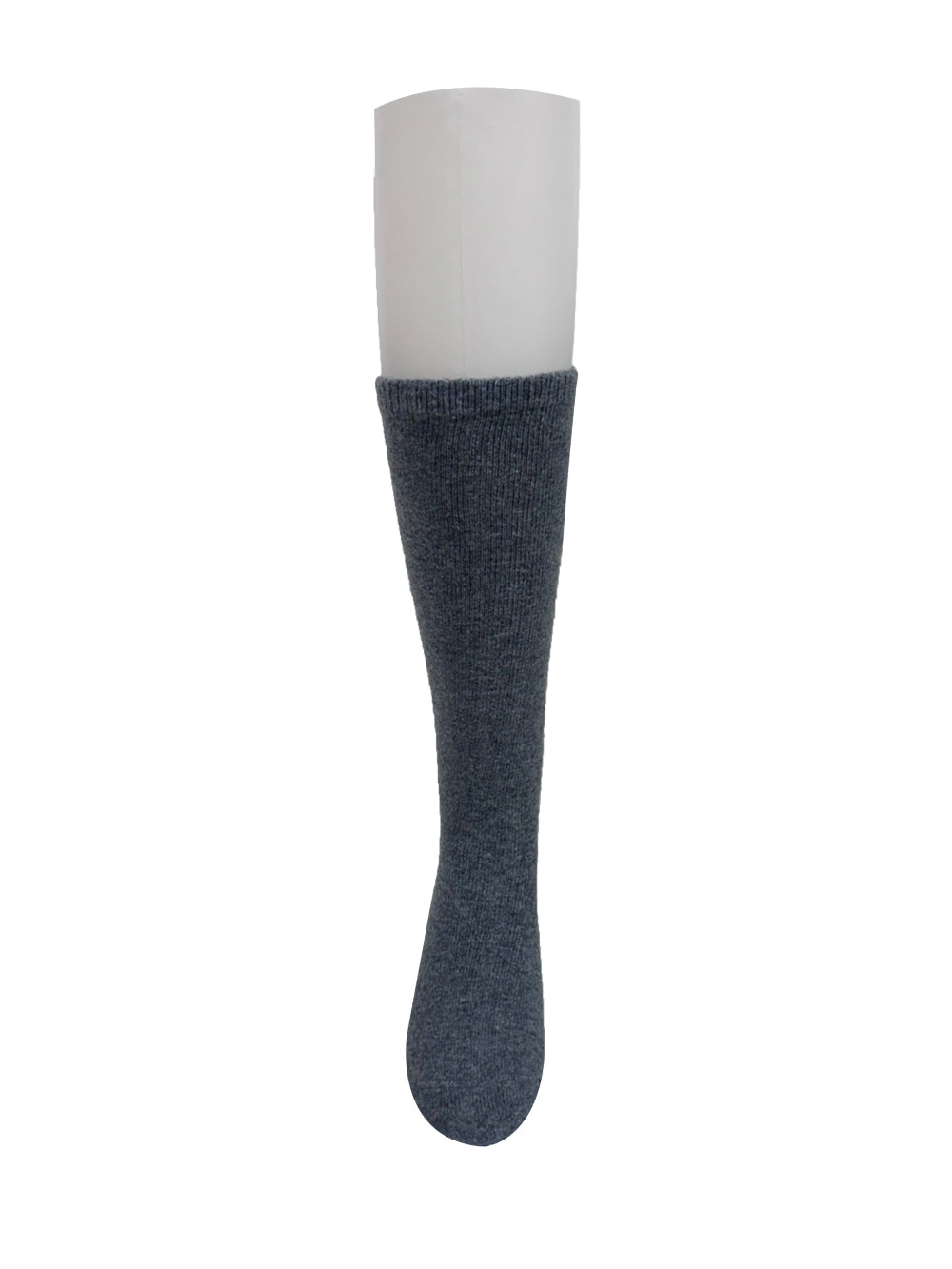 cashmere knee stocking (charcoal)