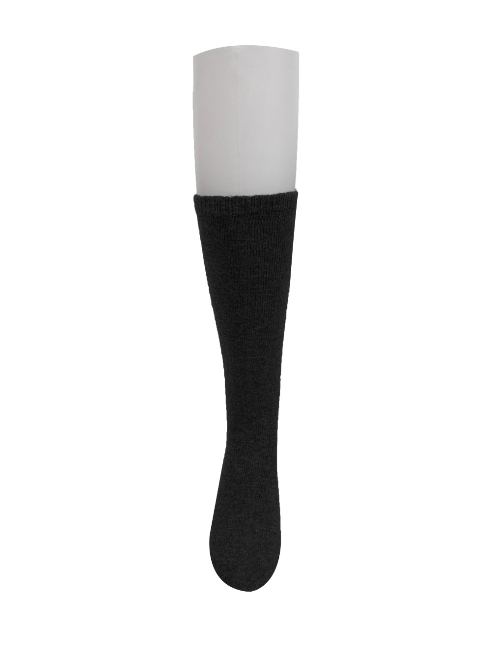 cashmere knee stocking (black)