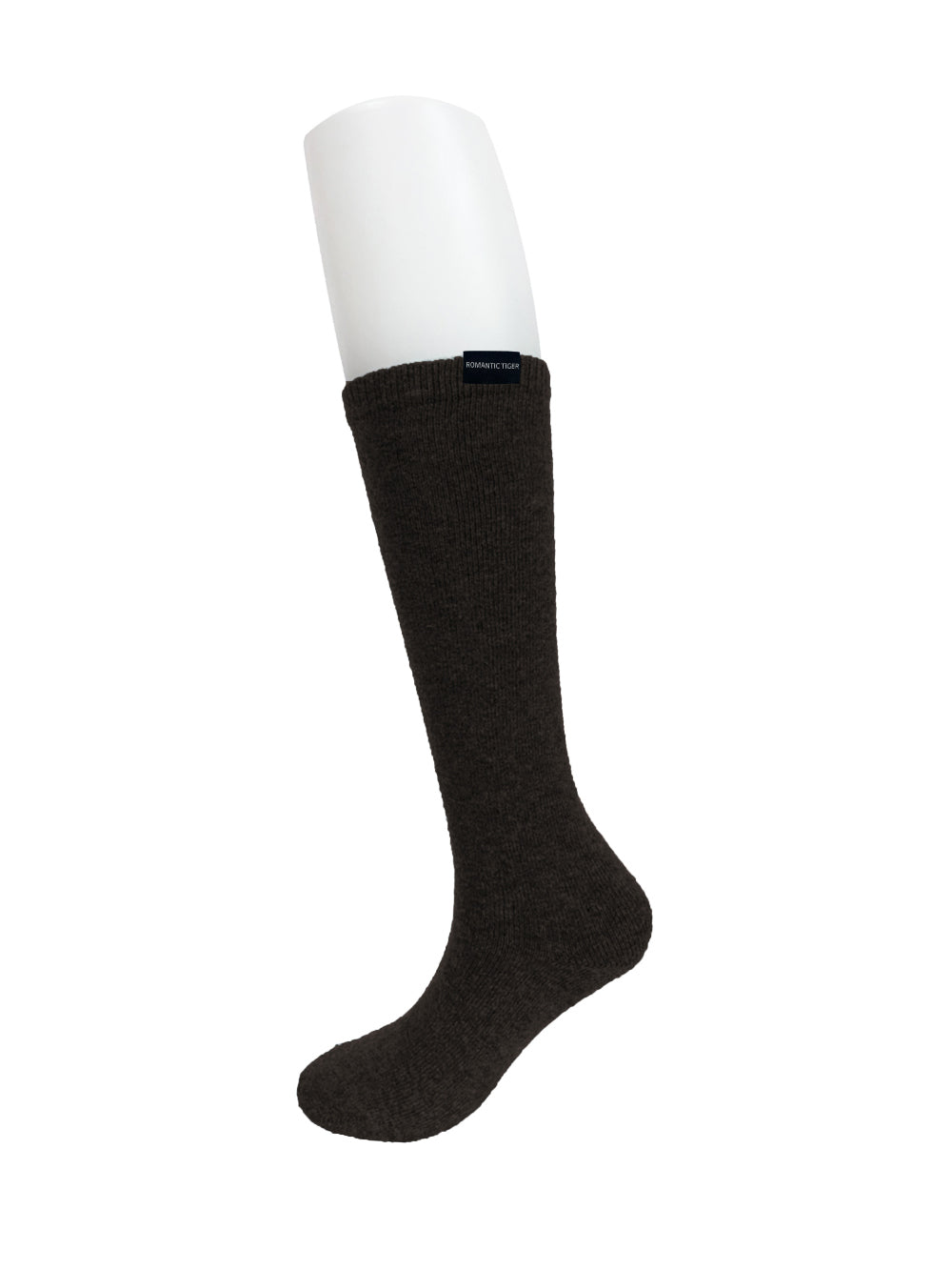 cashmere knee stocking (black)