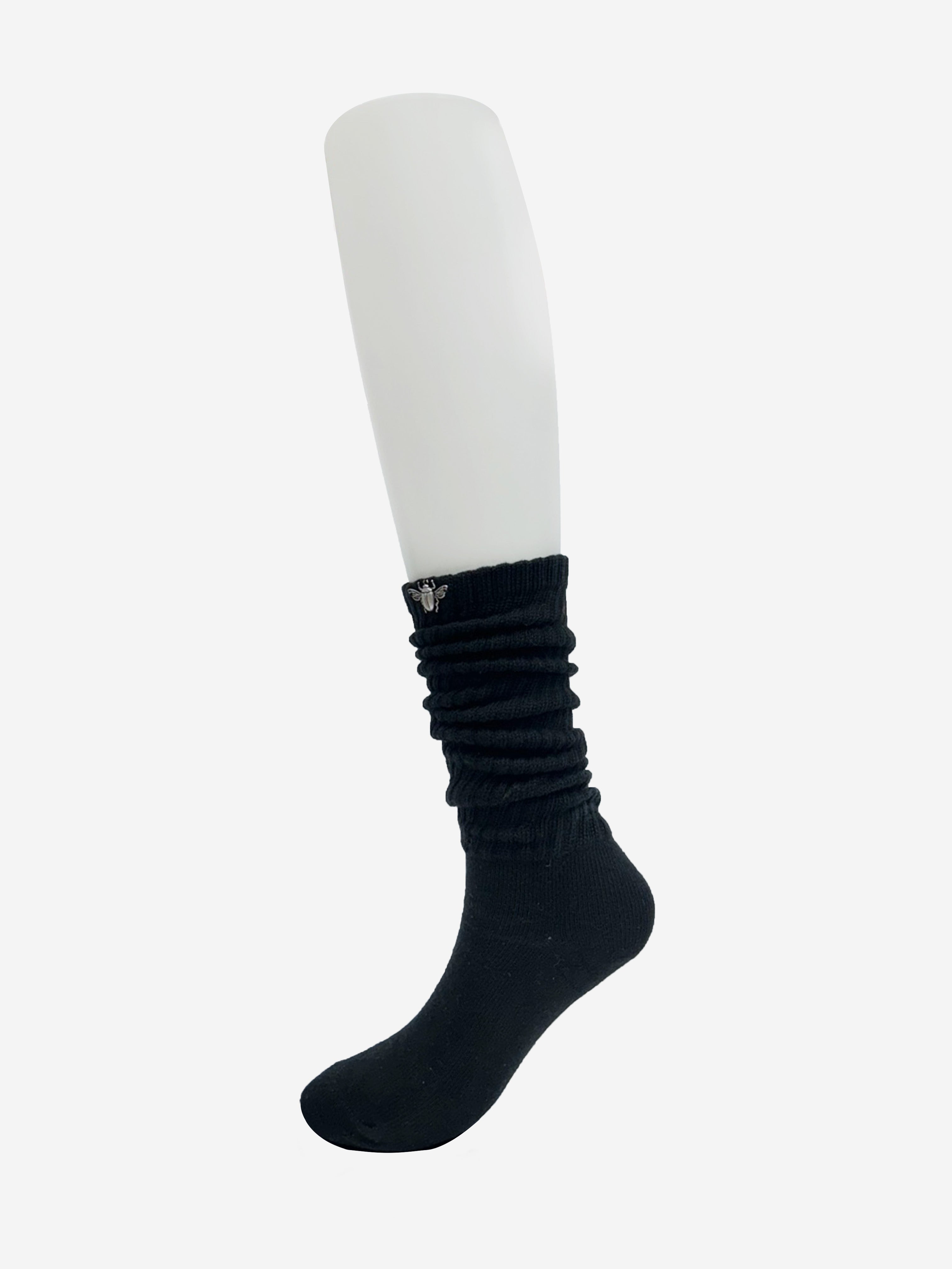 beetle warmer socks (black)