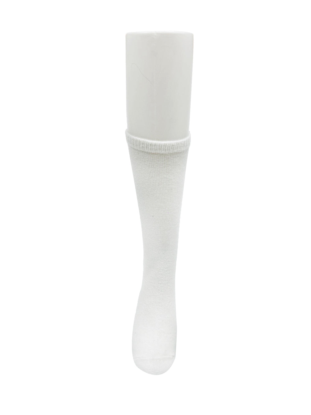 cashmere knee stocking (milk white)