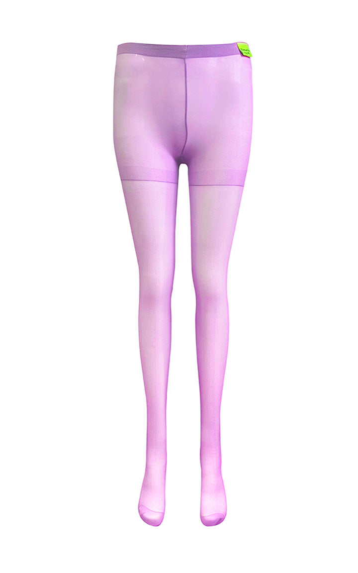 color sheer tights lilac