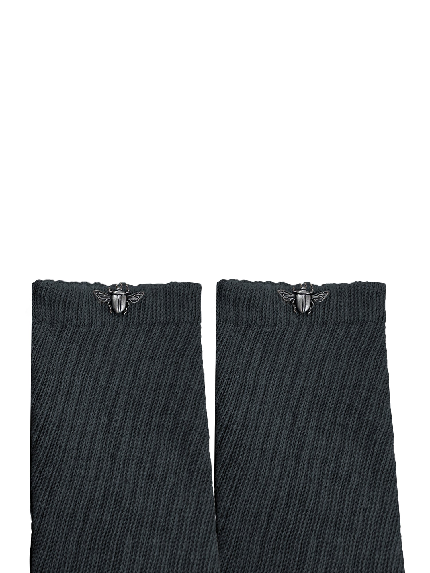 beetle warmer socks (charcoal)