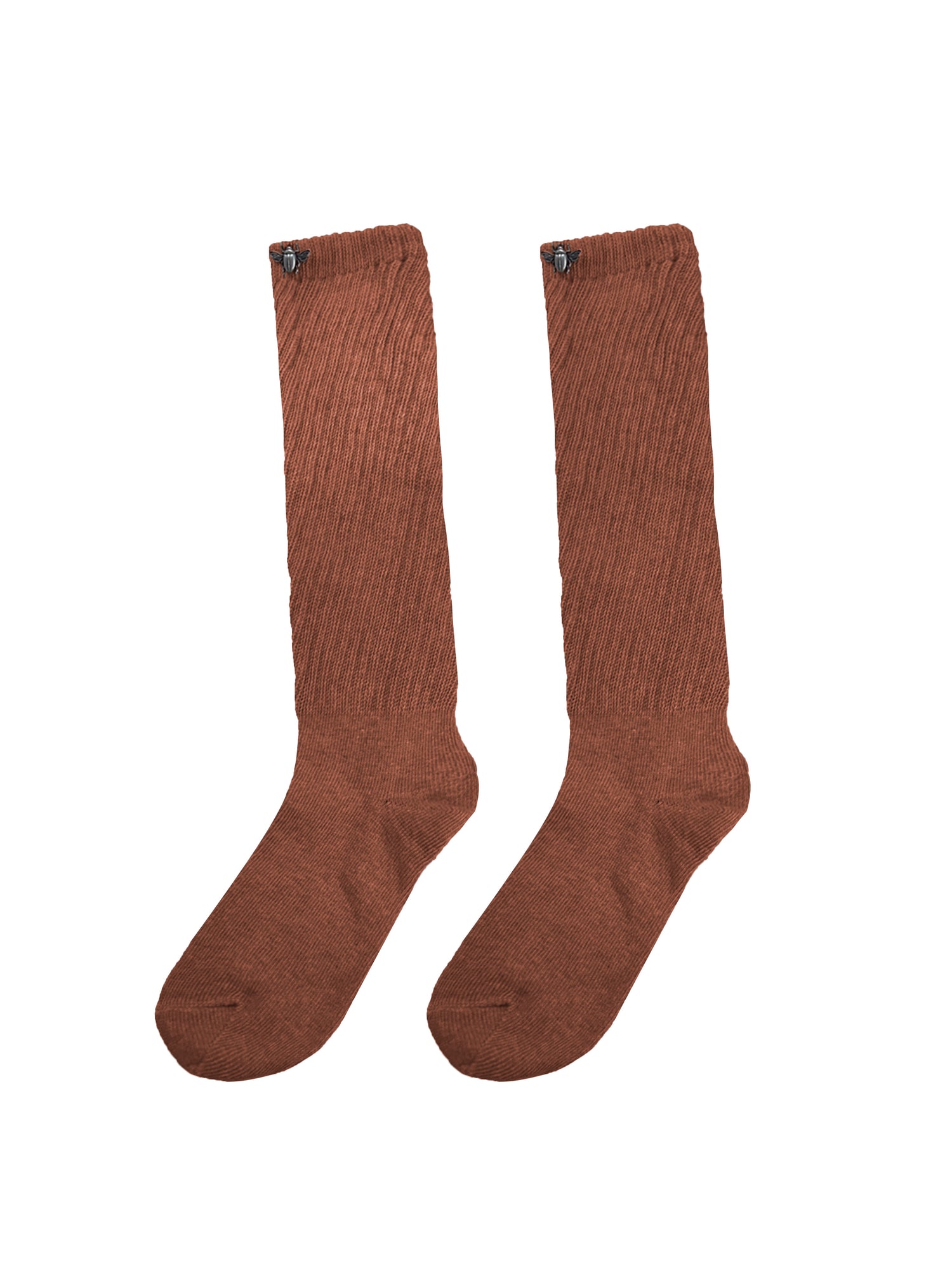 beetle warmer socks (cinnamon)