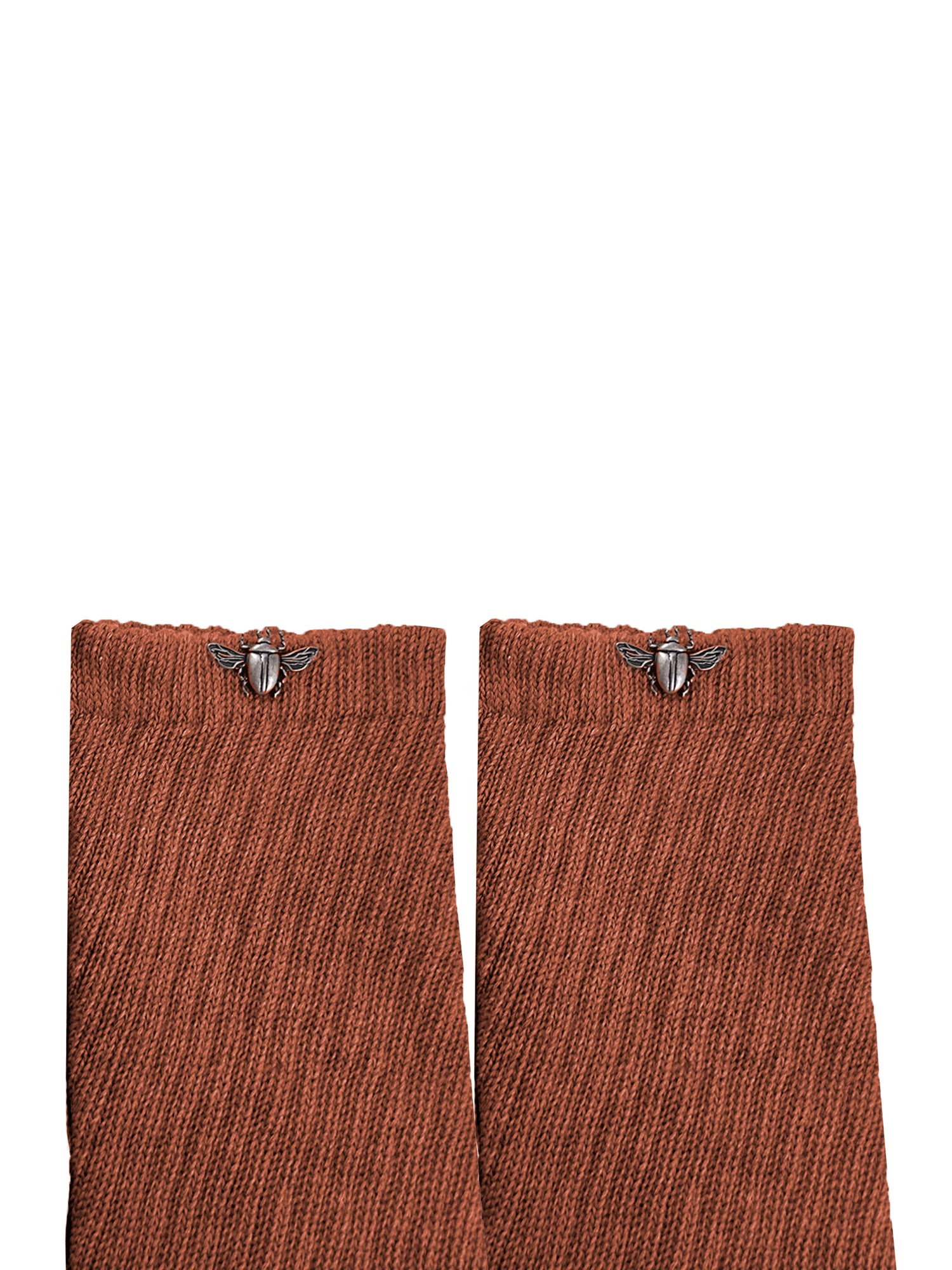 beetle warmer socks (cinnamon)