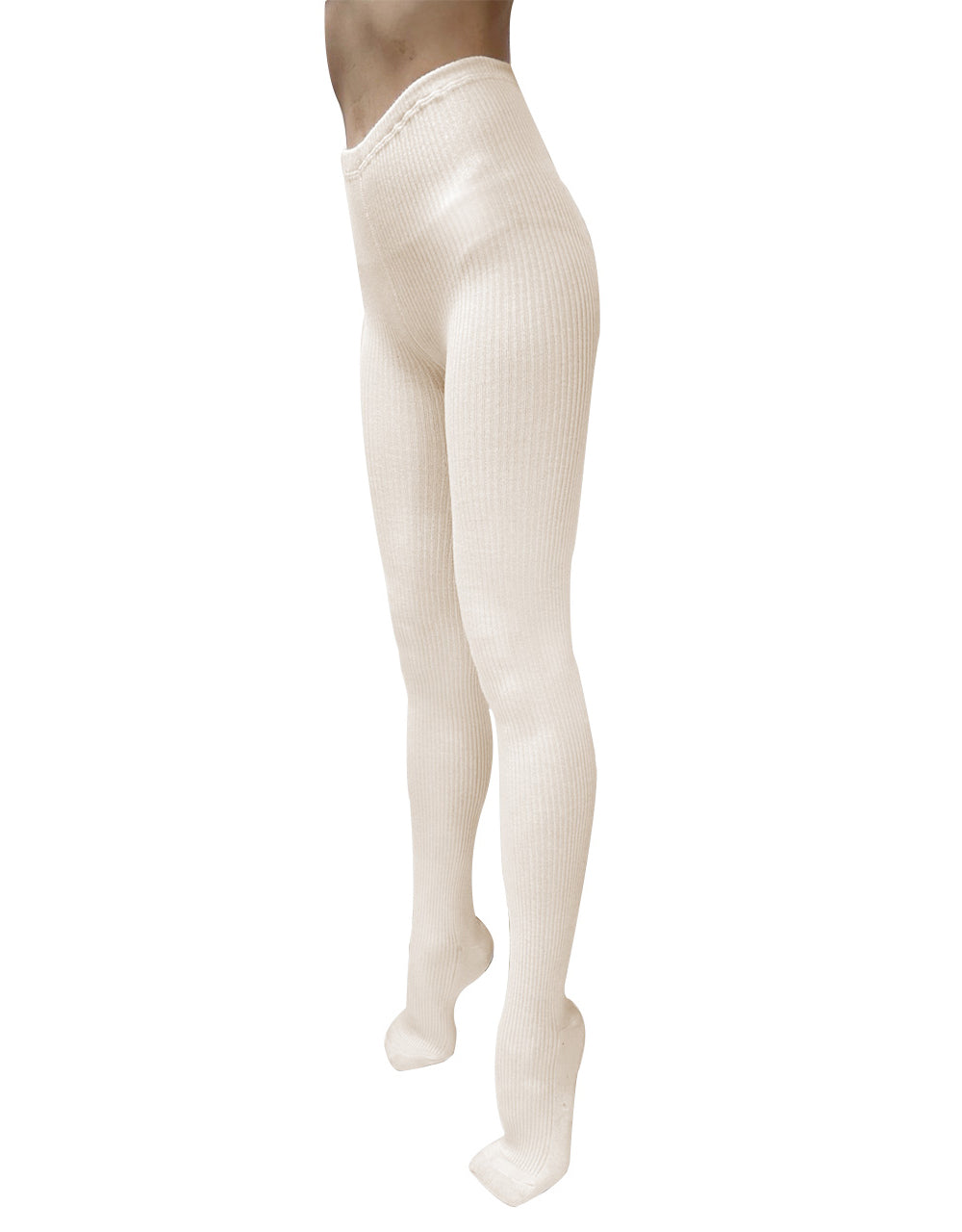 luxury cashmere stocking (white)