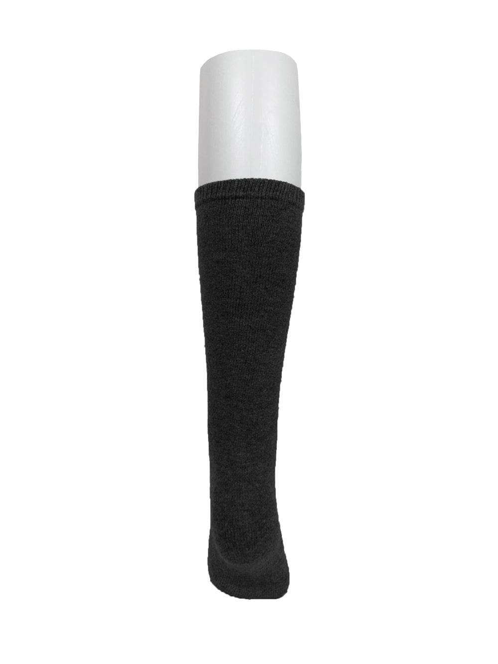 cashmere knee stocking (black)